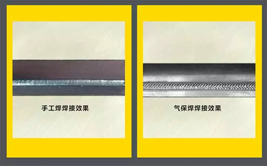 9001cc金沙以诚为本NB 251III焊机焊接效果